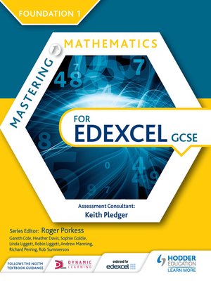 cover image of Mastering Mathematics for Edexcel GCSE